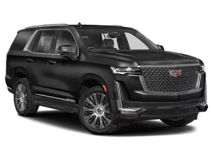 Luxury black SUV